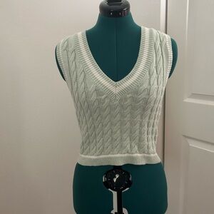 abercrombie V neck sweater vest